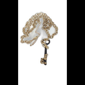 Handmade One Of A Kind Vintage Jewelry Embellished Antique Skeleton Key Pendant